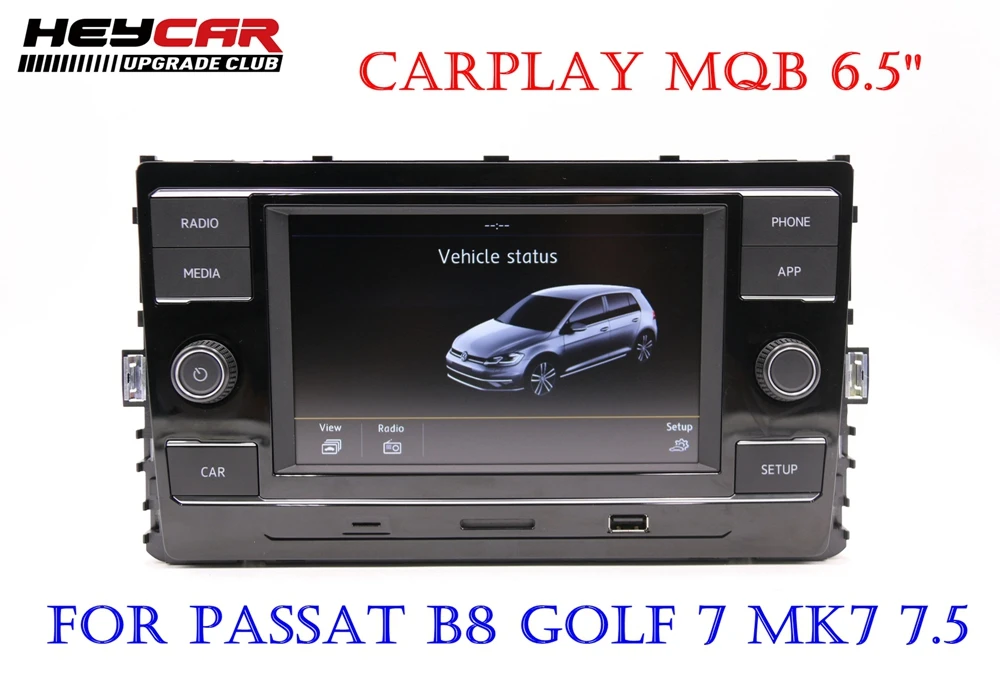 MQB 6 5 &quotMIB система Carplay MirrorLink USB SD карта радио для VW Golf 7 MK7 Passat B8 5GG 035