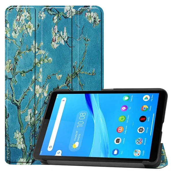 MH Чехол для lenovo tab M7 TB-7305x tb-7305i tb-7305f Стенд кожаный чехол Funda для lenovo tab m7 складной магнитный чехол с подставкой - Цвет: MH