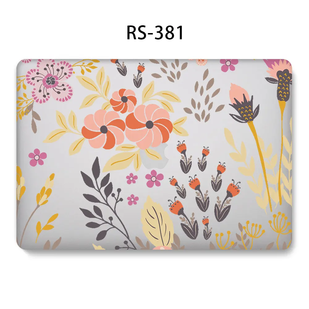 Чехол для ноутбука macbook Touch ID Air 13 A1932 Air Pro retina 11 12 13 13,3 15 touch bar A2159 A1706 A1707+ крышка клавиатуры