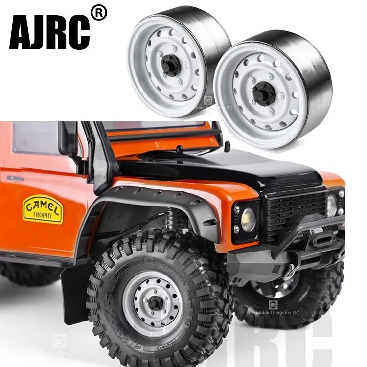 4 шт. RC Rock Crawler металлический обод колеса 1 9 дюйма BEADLOCK для 1/10 Axial SCX10 90046 TRX 6 G63 CC01 D90