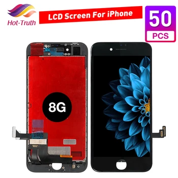 

50Pcs AAA LCD Screen For iPhone 8 LCD Display With 3D Touch Screen Digitizer A1863,A1905,A1906 Assembly Replacement Repair Part