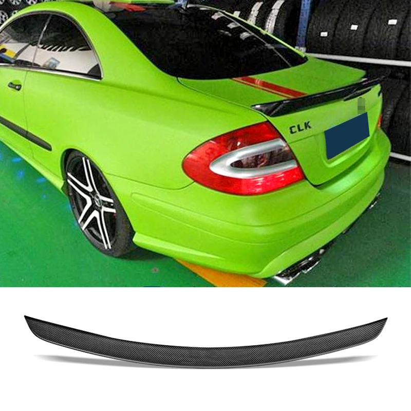 

Car Trunk Spoiler Carbon Fiber/FRP Auto Rear Trunk Wing Accessories Spoiler For Benz W209 CLK200 280 350 55 63