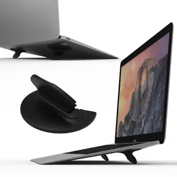 

1 Pair Laptop Stands ABS Portable Notebook Cooling Pad Holder Tablet Computer Heat Dissipation Base Holder For MacBook Tablet