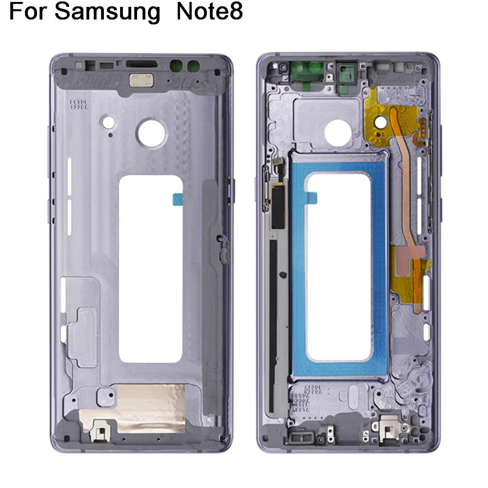 Для samsung Note8 Note9 ободок средней рамки Корпуса Пластина Крышка Ремонт для samsung Galaxy Note 8 N950 Note 9 N960 крышка
