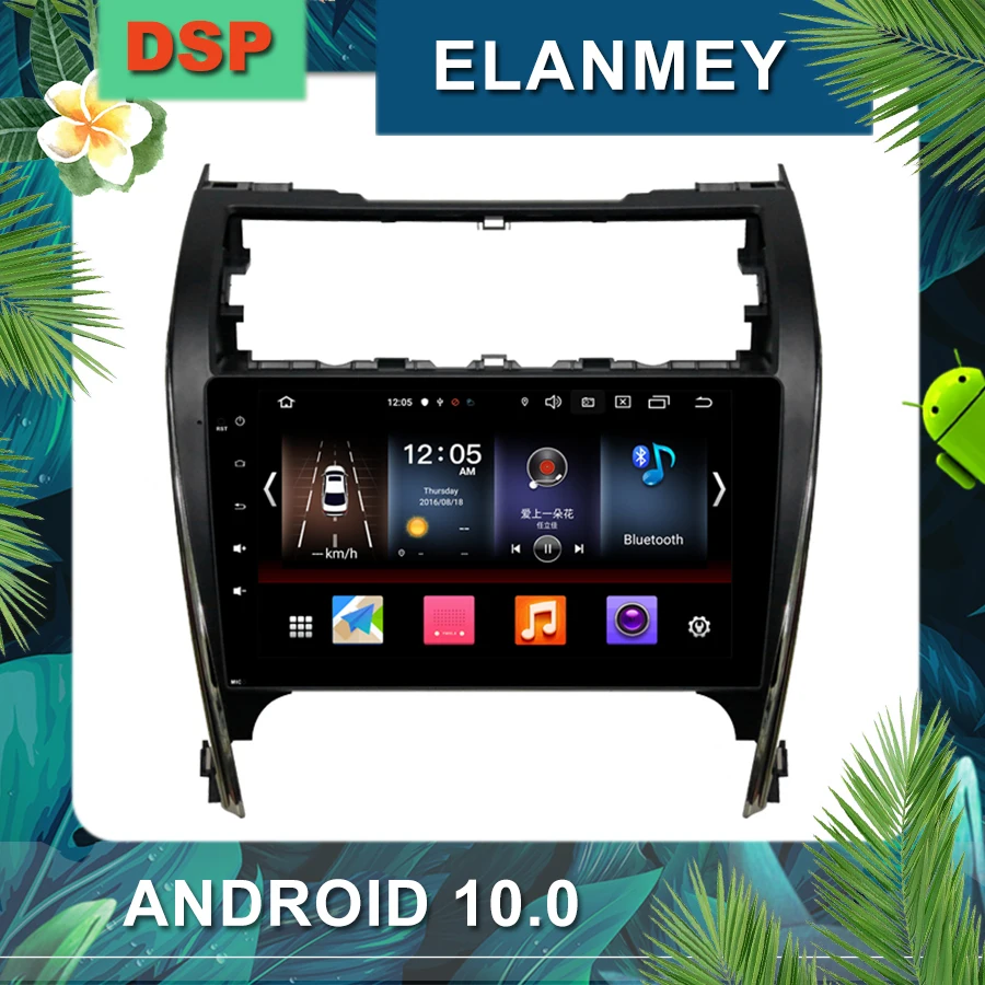 Новейшая Автомагнитола Android 10 0 для Toyota Camry 2012 2014 Автомобильная Мультимедийная