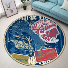 Детская фотопечатная картина круглые ковры для гостиной Детская спальня Игровая палатка ковры и коврики компьютерный коврик на стул и на пол