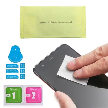 

Mobile Phone Screen Cleaning Kit Film Assistant Kit Alcohol Wet Dry Pack Digital Cleaning Pad