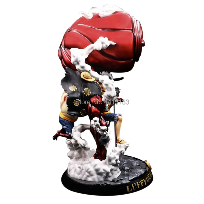 

Anime One Piece GK Luffy Gear 4 Hight Quality Toy Model 58 CM PVC Action Figure Doll Children Gift Collection