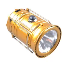 Кемпинг Ретро стиль заряжаемая Солнечная портативная лампа Многофункциональный светодиодный фонарь китай пластик супер яркий светильник