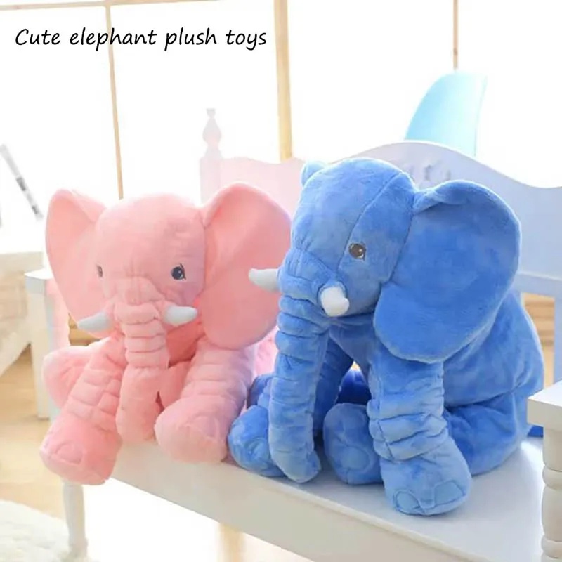 Cute Elephant Comfort Stuffed Pillow Baby Kids Cartoon Plush Toy Doll Big Size Plush Kids Sleeping 1 Cute Elephant Comfort Stuffed Pillow Baby Kids Cartoon Plush Toy Doll Big Size Plush Kids Sleeping 2