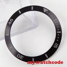 39,8 мм черный паз по номеру и отметке сплав рамка вставка для 40 мм GMT sub Мужские часы