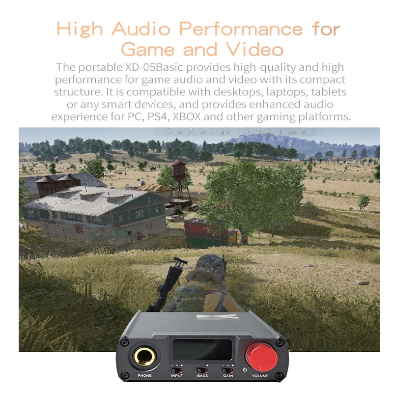 Xduoo XD05 Basic Bluetooth 5.0 dependent Digital