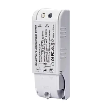 

110-240V Wifi Dimmer Switch Voice Control Wireless Dimmer Module Light Switch Work With Alexa Google Home Automation
