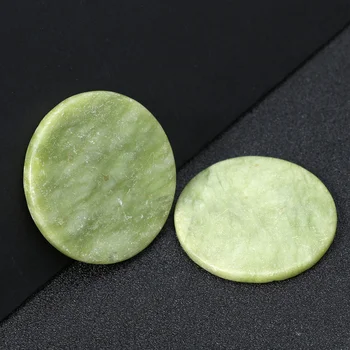 

10pcs Jade Stones Eyelash Extension Pallet Holder Round Pallet Pad（As Shown）