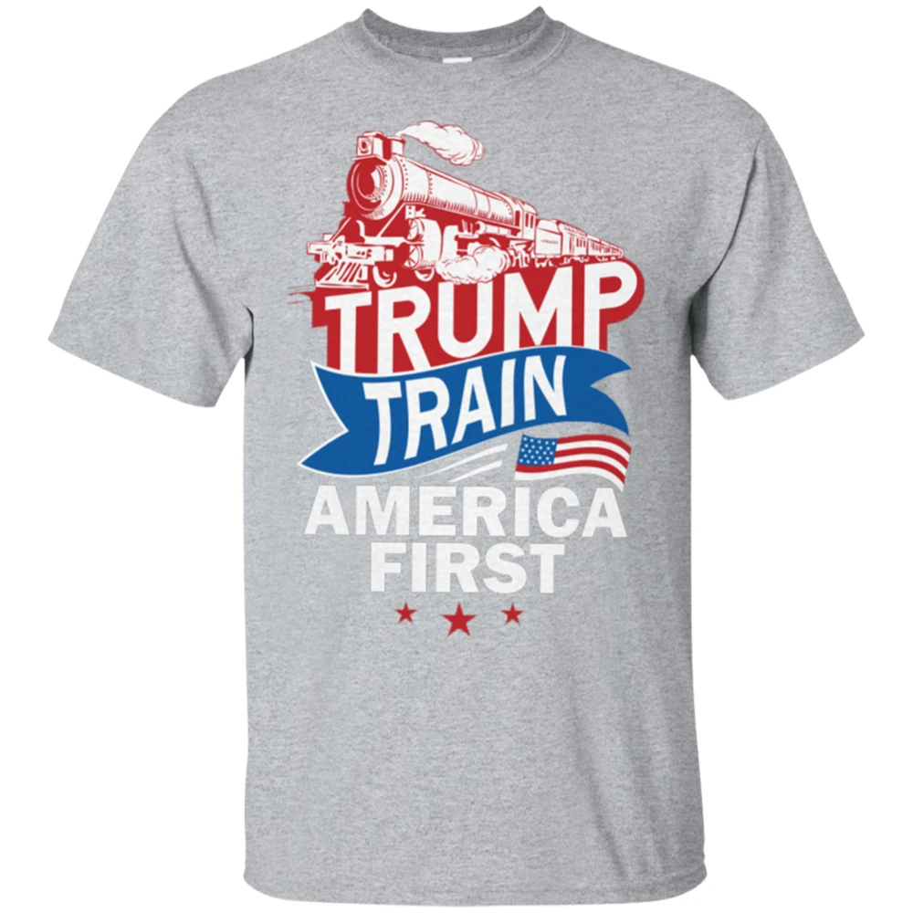 Поезд Трампа! Футболка Join The Donald Trump футболка черного и темно синего цвета для