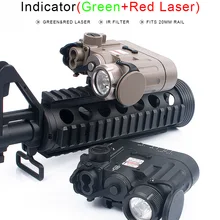 Softair flash светильник с дистанционным управлением тактический пистолет светильник DEDBAL-D2 зеленый/красный лазерный индикатор охотничий оружейный светильник s WEX555