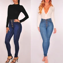 OEAK новые женские облегающие джинсы осень-зима джинсовые брюки-Карандаш Топ бренд стрейч джинсы брюки с высокой талией женские джинсы с высокой талией