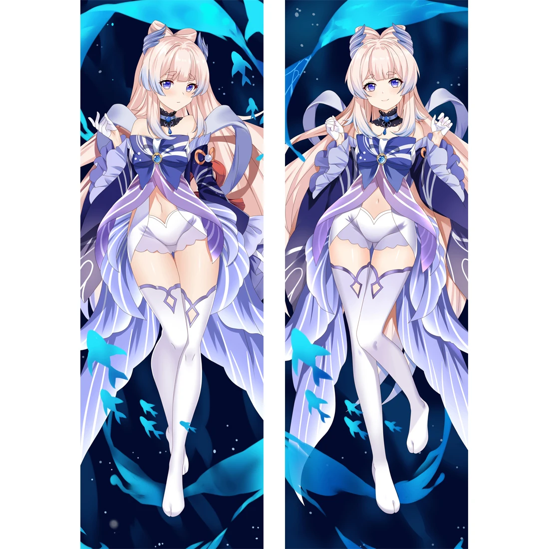Аниме игра Genshin Impact Sangonomiya Kokomi Dakimakura обнимающая Наволочка на подушку Чехол Otaku