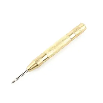 

Automatic Spring Type Center Punch Locator Brass Glass Striker Window Smasher Punch Punch