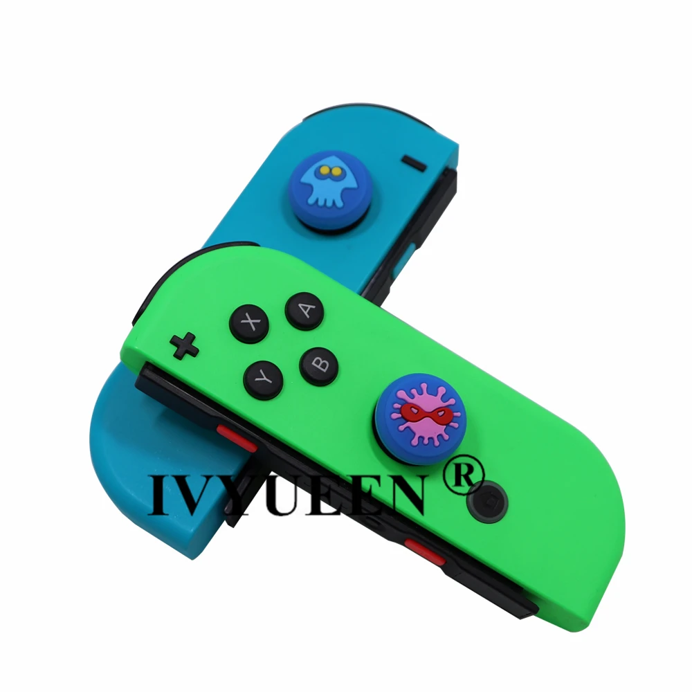 IVYUEEN, 2 шт., аналоговые захваты для Nintendo doswitch Lite NS Mini JoyCon, джойстик, колпачок, джойстик, крышка