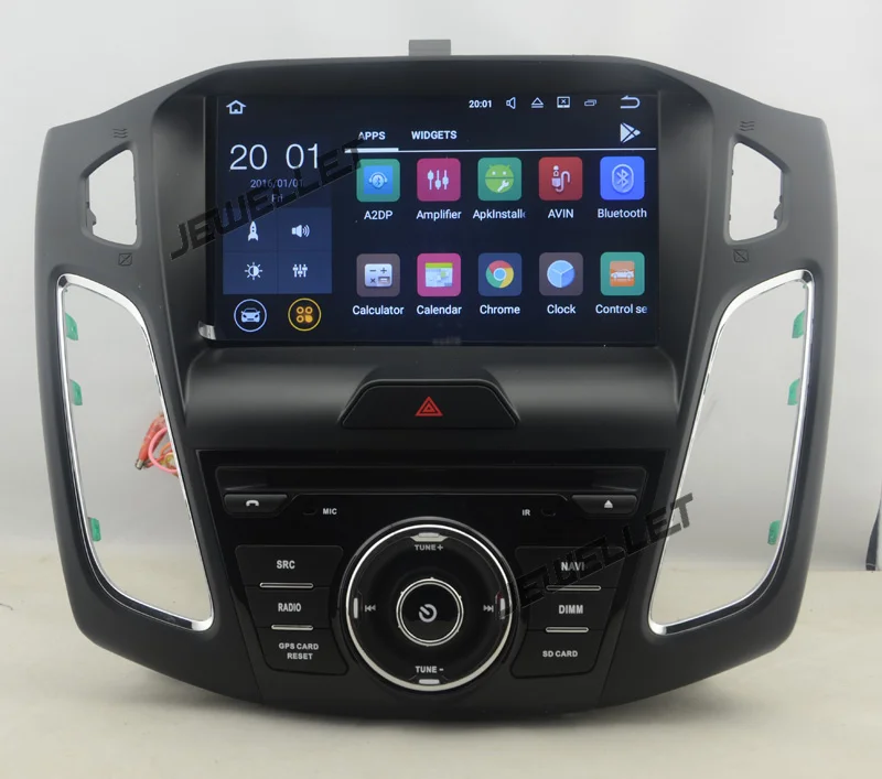 Восьмиядерный ips экран Android 9,0 автомобильный DVD gps Радио Навигация для Ford Focus C-max- с 4G/Wifi DVR OBD