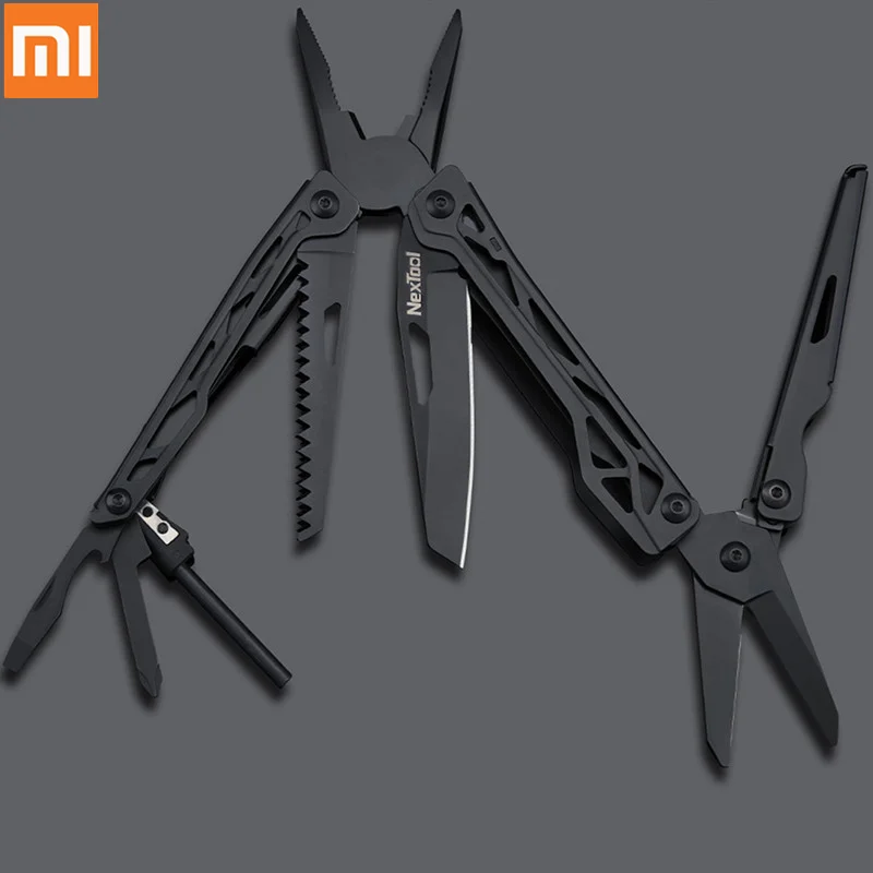 

Xiaomi Mijia NexTool 10 In1 Tools Multifunctional Tools Blade Folding Pliers Camping Hiking Cycling Portable Scissors Opener