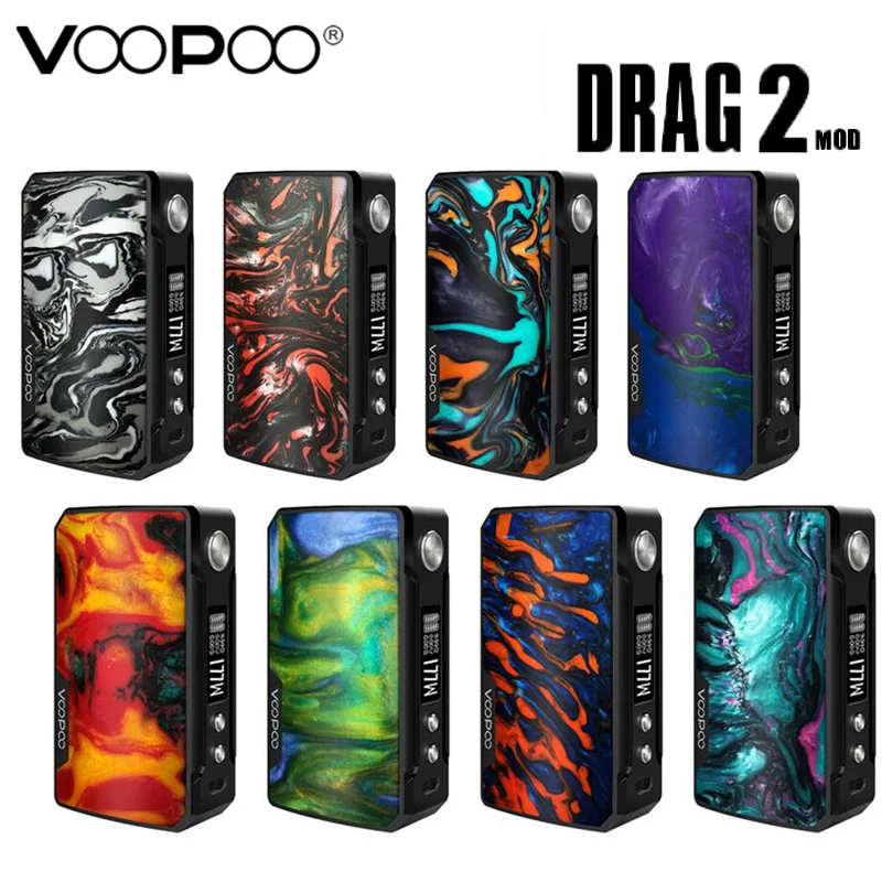 Оригинальный бокс-мод Voopoo Drag 2 177 Вт вейп электронная сигарета испаритель