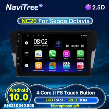 

2.5D IPS Screen Quad Core Android 10.0 System Car multimedia GPS DVD Player For Skoda Octavia A7 III 3 2014 2015 2016 2017 2018