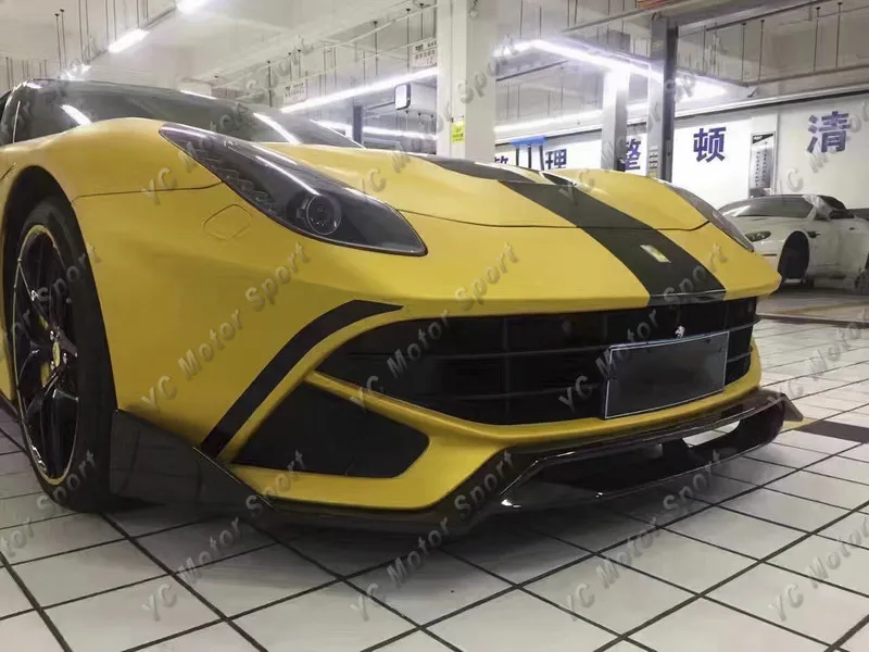 2012-2015 Ferrari F12 Berlinetta DMC Style Front Lip CF (104)_