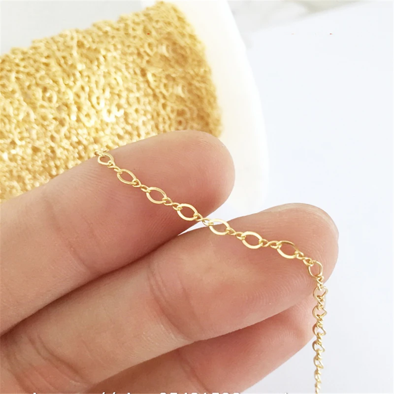 Solid 14k Gold Chain Jewelry Making