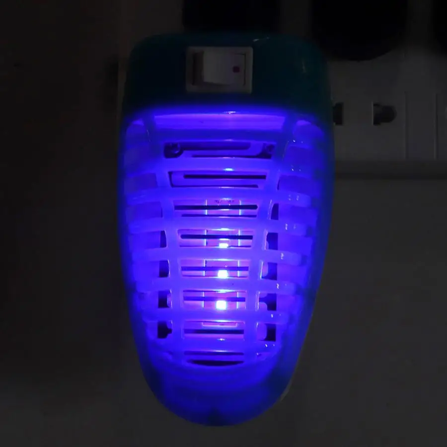 4W 110-240V Синий светодиодный комаров убийца насекомых лампа эффективная Бытовая насекомых