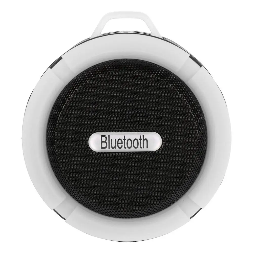 WH Мини Водонепроницаемый Bluetooth динамик лучший звук портативный динамик Bluetooth музыка объемный открытый динамик Поддержка FM TFCard - Цвет: WH