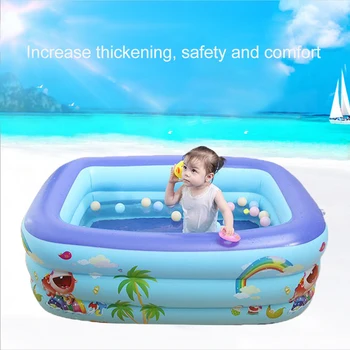 

Home Adult Paddling Leakproof Outdoor Garden Safe Backyard PVC Bathing Tub Summer Thicken For Kids Inflatable Swimming Pool