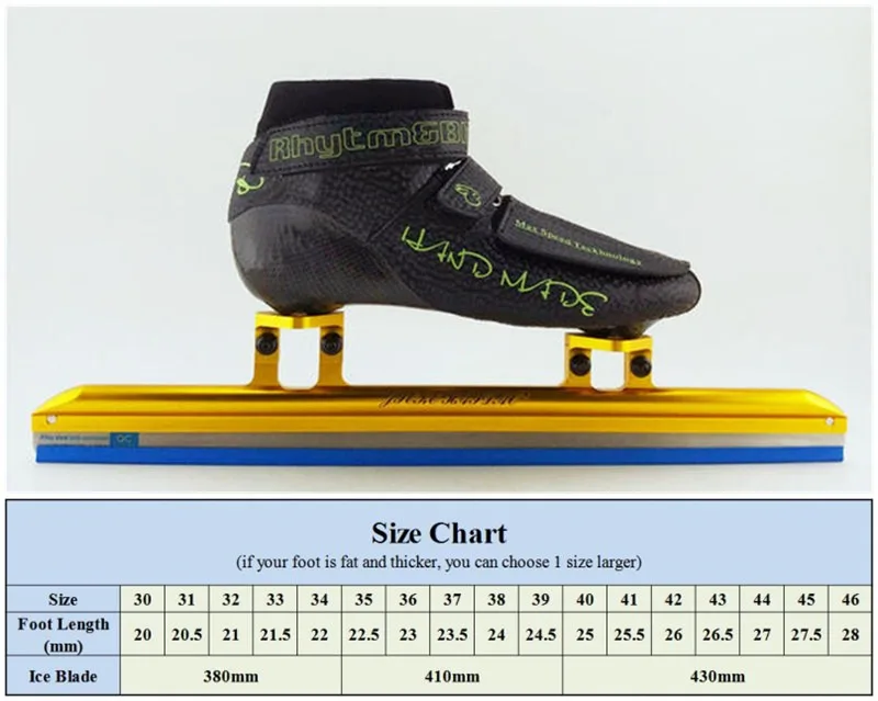 Взрослые короткие треки Профессиональные роликовые коньки с колесами в ряд 350 мм 380 мм 410 мм 430 мм Ice Blade 150 мм 165 мм Монтажное углеродное волокно Hyper Boot