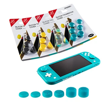 

6 pcs Analog Thumb Grips Caps for Nintend Switch Lite NS JoyCon Controller Stick Skin for Joy Con Joycons Joystick Cover