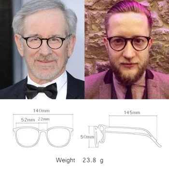 

SPEIKO 5294 round glasses frames for men and women can be myopia reading glasses 1.74 lenses unti-blue light TF529494