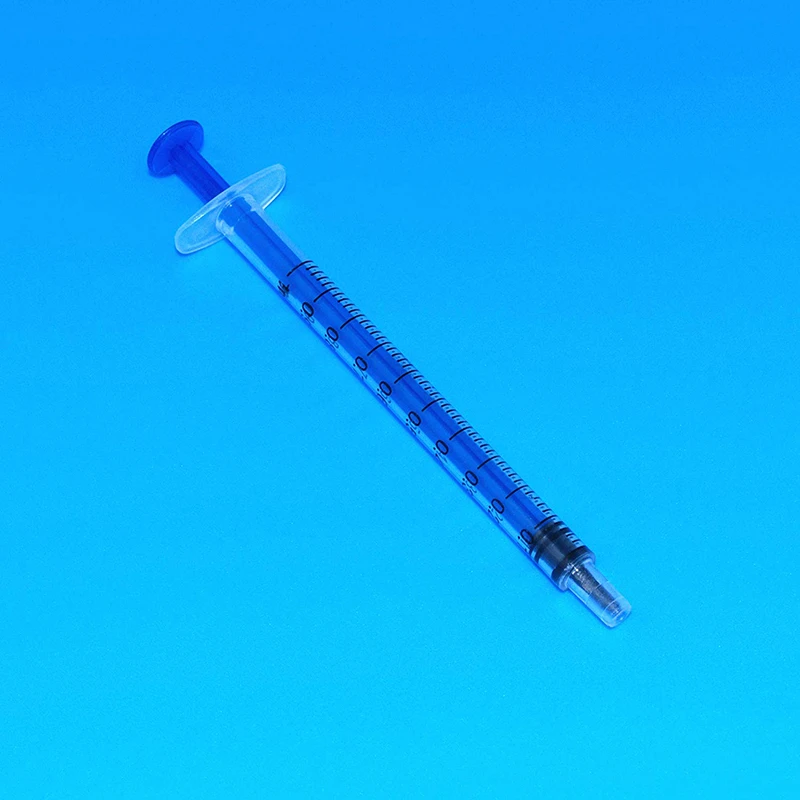 

5Pcs Plastic Disposable Injector Syringe For Refilling Measuring Nutrient Not Include Needles Feeding Accessories
