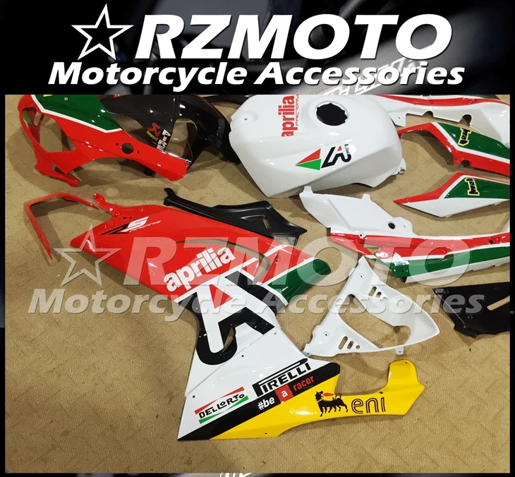Инъекций ABS Полный обтекатели Наборы подходит для Aprilia RS125 2006 2007 2008 2009 2010 2011 06 07 08 09 10 11 Боди Набор номер 1