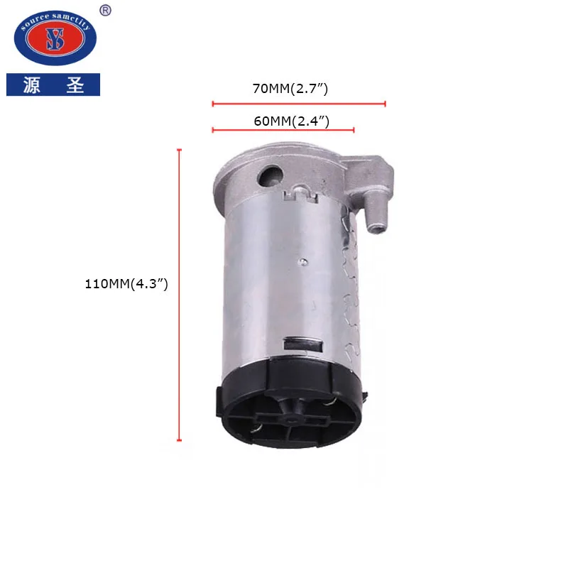  YUANSHENG 12V/24V Red/ Silver Color Universal 12V Air Compressor for Air Horn Car/ Truck / Vehicle