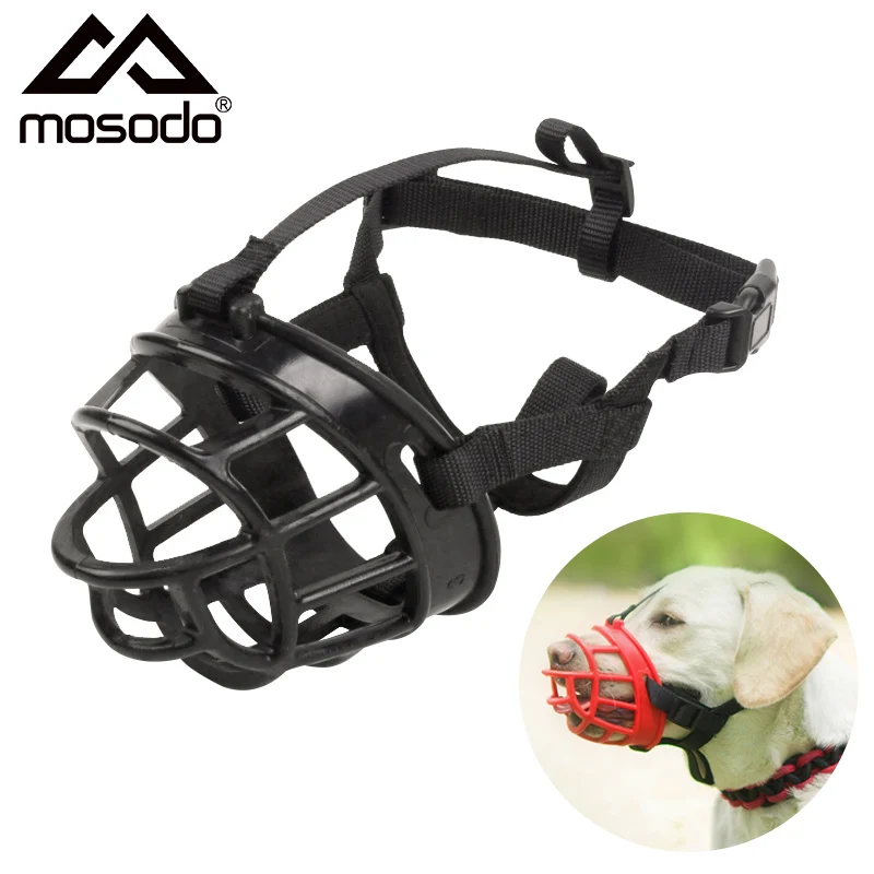 YAODHAOD Dog Head Collar Nylon Dog Muzzle Adjustable Loop,No Pull Training Tool for Dogs on Walks, Bite Bark Control Easy Fit Dog Mouth Muzzle