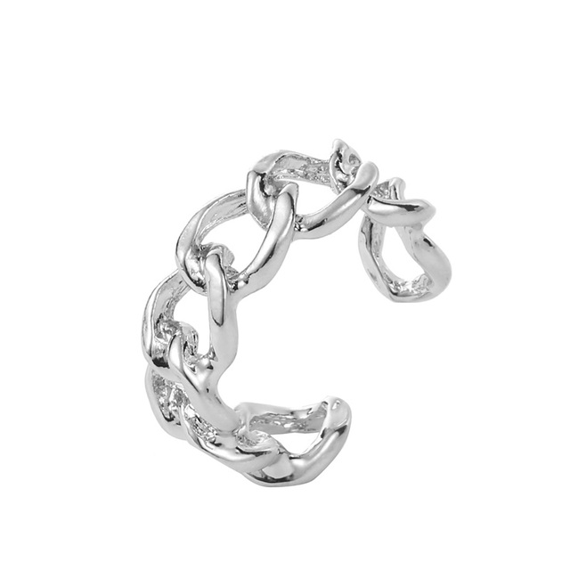 For Women Fashion 2020 Trend Retro Ring On Phalanx Gold Adjustable Metal Dating Party Elegant Wedding Ring Set Jewellery