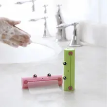 1 шт. одноразовая бумага для мыла, портативное мыло для путешествий на открытом воздухе, милый кусочек мыла в виде лягушки, для мытья рук, для лица, для душа, ароматизированный кусочек мыла, мини-Коробка для мыла