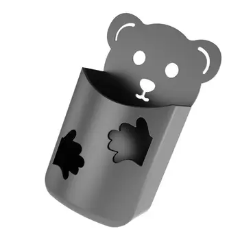 

Bear Storage Rack Wall Mounted Storage Box Remote Control Storage Organizer Case