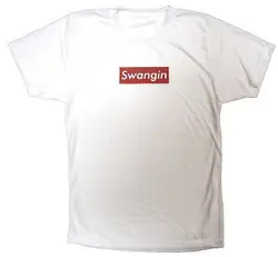 Swangin [Скарлет письмо] футболка с короткими рукавами
