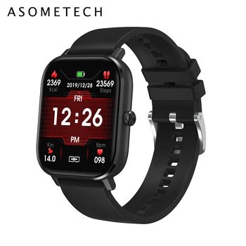 

Smart Watch 2020 Touch Screen Heart Rate Blood Pressure Sports Tracker Sleep Monitoring Smart Watches Fitness For Apple Android