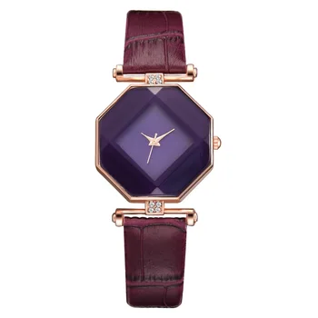 

Women Fashion Casual Leather Strap Ladies Quarzt Watches
