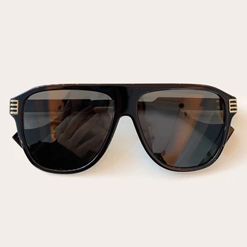 

Vintage Oversized Square Sunglasses Women Men Brand Designer Retro Rectangle Sun Glasses Female UV400