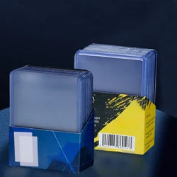 Cartões esportivos ultra limpos, protetor de cartão rígido de 3 "x 4" de manga clara e carregado em 100 total