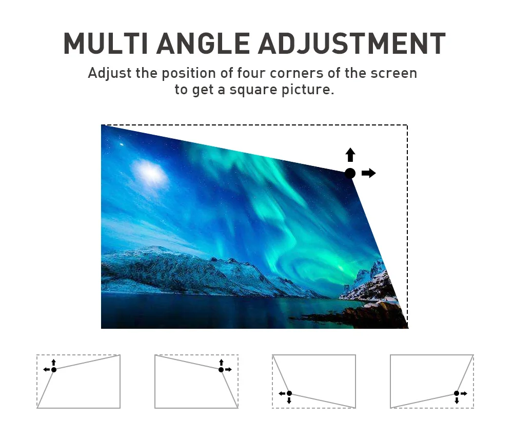 Мини проектор Vivicine P11 Android 9 0 поддержка 4K 3D HD портативный Micro WIFI Bluetooth DLP мобильный