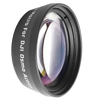 

ABKT-Underwater Sports Camera External Optical Glass Macro Lens For Osmo Action